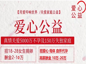 青岛市捐卵助孕生子 爱心志愿者招募